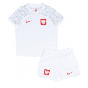 Polen Børn Hjemme VM 2022 - Fodboldtrøjer (S/S)